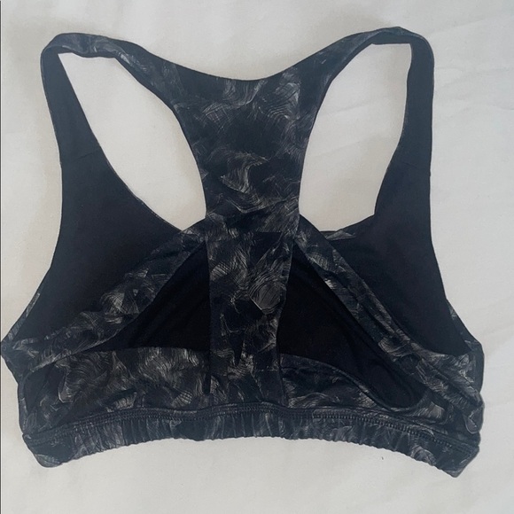 Target Black and Gray Racerback Sports Bra - Picture 7 of 7